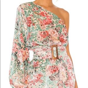 Olivia midi dress sage green